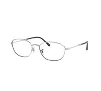 Ray - Ban Mujer Ray - Ban RX3749V 2501 Monturas ópticas Metal Plata Transparente Geométrico Normal