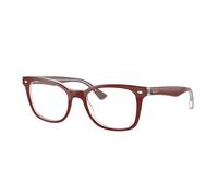 Ray - Ban Mujer RX5285 5738 Monturas ópticas Acetato Rojo Transparente Mariposa Normal