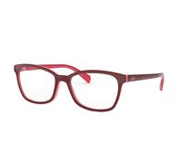 Ray - Ban Mujer Ray - Ban RX5362 5777 Monturas ópticas Acetato Rojo Transparente Mariposa Normal