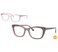 Ray - Ban Mujer Ray - Ban RX5433 8292 Monturas ópticas Acetato Violeta Transparente Pillow Normal