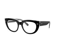Ray - Ban Mujer Ray - Ban RX5586 DOREEN 2034 Monturas pticas Acetato Negro Transparente Cuadrada Normal
