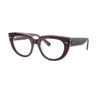 Ray - Ban Mujer Ray - Ban RX5586 DOREEN 8364 Monturas ópticas Acetato Violeta Transparente Cuadrada Normal