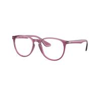Ray - Ban Mujer Ray - Ban RX7046 ERIKA 8509 Monturas ópticas Inyectado Violeta Transparente Redonda Normal