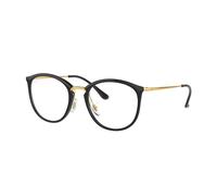 Ray - Ban Mujer RX7140 2000 Monturas ópticas Inyectado Negro Transparente Pantos Normal