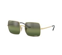 Ray - Ban Mujer RB1971 001/G4 Gafas de sol Metal Verde Cuadrada Polarizado Espejo