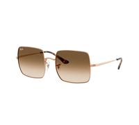 Ray - Ban Mujer RB1971 SQUARE 920251 Gafas de sol Metal Oro Marrón Cuadrada Normal Sombreado