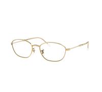 Ray - Ban Mujer RX3749V 2500 Monturas ópticas Metal Oro Transparente Geométrico Normal