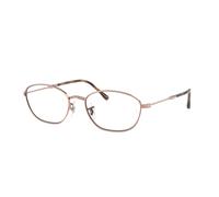 Ray - Ban Mujer RX3749V 2943 Monturas ópticas Metal Bronce Transparente Geométrico Normal