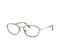 Ray - Ban Mujer RX3749V 3177 Monturas ópticas Metal Tortuga Transparente Geométrico Normal