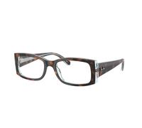 Ray - Ban Mujer RX5434 MIRIAM 8401 Monturas ópticas Acetato Tortuga Transparente Cuadrada Normal