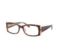Ray - Ban Mujer RX5434 MIRIAM 8402 Monturas ópticas Acetato Tortuga Transparente Cuadrada Normal