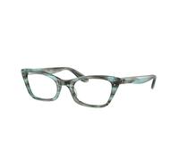 Ray - Ban Mujer RX5499 LADY BURBANK 8362 Monturas ópticas Acetato Verde Transparente Cat Eye Normal