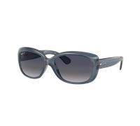 Ray-Ban Mujer Sunglass Jackie Ohh Transparent - Color del Marco: Azul Transparente, Color de la Lente: Polarizadas azul degradado