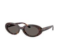 Ray-Ban Mujer Sunglass RB2223 - Color del Marco: Habana, Color de la Lente: Gris Oscuro