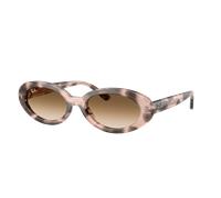 Ray-Ban Mujer Sunglass RB2223 - Color del Marco: Habana rosa ópalo, Color de la Lente: Marrón Degradado Transparente