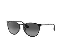 Ray-Ban Mujer Sunglass RB3539 Erika Metal - Color del Marco: Negro, Color de la Lente: Polarized Gris
