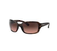 Ray-Ban Mujer Sunglass RB4068 - Color del Marco: Habana, Color de la Lente: Rosa/Marrón Degradado