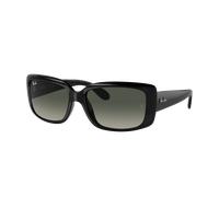 Ray - Ban Mujer RB4389 601/71 Gafas de sol Acetato Negro Gris Pillow Normal Sombreado