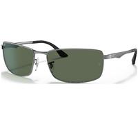 Ray-Ban Rb3498 Gafas De Sol Gunmetal Montura Verde Lentes 61-17