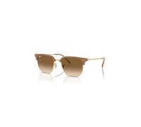 Ray-Ban New Clubmaster Gafas De Sol Oro Montura Marrón Lentes 51-20