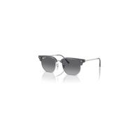 Ray-Ban New Clubmaster Kids Gafas De Sol Plateado Montura Gris Lentes Polarizado 47-17