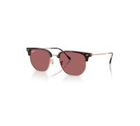 Ray-Ban New Clubmaster Online Only Limited Gafas De Sol Rose Gold Montura Violeta Lentes Polarizado 51-20