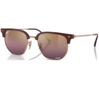 Gafas De Sol Ray-Ban New Clubmaster Rb 4416 6654g9 Dorado-Rojo