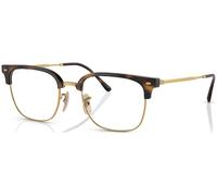 Ray-Ban New Clubmaster Optics Oro Montura Transparente Lentes Polarizado 51-20