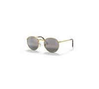 Ray-Ban New Round Polarized+ Lenses Gafas De Sol Oro Montura Plateado Lentes Polarizado 50-21