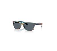 Ray - Ban Unisex Ray - Ban RB2132 NEW WAYFARER 6824R5 Gafas de sol Nylon Azul Azul Cuadrada Normal