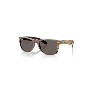 Ray-Ban New Wayfarer Classic Gafas De Sol Camuflaje Negro Y Verde Montura Gris Lentes 55-18