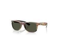 Ray-Ban New Wayfarer Classic Gafas De Sol Camuflaje Verde Y Verde Montura Verde Lentes 55-18