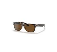 Ray - Ban Unisex RB2132 NEW WAYFARER 902/57 Gafas de sol Nylon Tortuga Cuadrada Polarizado