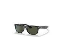 Ray-Ban New Wayfarer Classic Gafas De Sol Negro Montura Verde Lentes 55-18