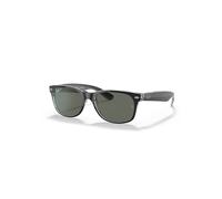 Ray-Ban New Wayfarer Classic Gafas De Sol Negro Montura Verde Lentes Polarizado 55-18