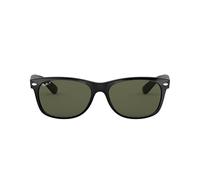 Ray - Ban Unisex Ray - Ban RB2132 NEW WAYFARER 901/58 Gafas de sol Inyectado Negro Verde Cuadrada Polarizado