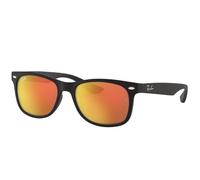 Ray - Ban Niños Ray - Ban RJ9052S JUNIOR NEW WAYFARER 100S6Q Gafas de sol Inyectado Negro Marrón Cuadrada Normal
