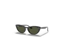 Ray-Ban Nina Gafas De Sol Negro Montura Verde Lentes 54-18