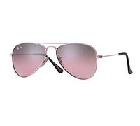 Ray - Ban Niños RJ9506S JUNIOR AVIATOR 211/7E Gafas de sol Metal Rosa Rosa Piloto Normal Sombreado