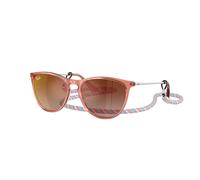 Ray - Ban Niños Ray - Ban RJ9060S JUNIOR ERIKA 7225S0 Gafas de sol Inyectado Rojo Marrón Pantos Normal Matizado