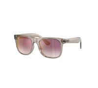 Ray-Ban Justin Kids Summer Capsule Gafas De Sol Gris Transparente Montura Gris Lentes 48-16