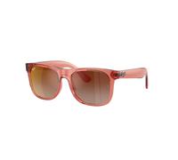 Ray - Ban Niños Ray - Ban RJ9069S JUNIOR JUSTIN 7225S0 Gafas de sol Inyectado Rojo Marrón Cuadrada Normal Matizado