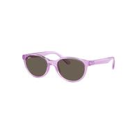 Ray - Ban Niños Ray - Ban RJ9080S 7172/3 Gafas de sol Inyectado Violeta Marrón Cuadrada Normal