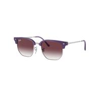 Ray - Ban Niños Ray - Ban RJ9116S JUNIOR NEW CLUBMASTER 713136 Gafas de sol Inyectado Violeta Gris Geométrico Normal Sombreado