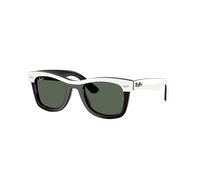 Ray - Ban Niños Ray - Ban RJ9140S 721171 Gafas de sol Acetato Blanco Verde Cuadrada Normal