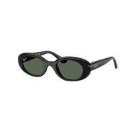 Ray - Ban Niños Ray - Ban RJ9141S 100/71 Gafas de sol Inyectado Negro Verde Redonda Normal