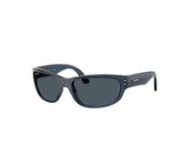 Ray-Ban Balorama Kids Bio-based Gafas De Sol Azul Transparente Montura Gris Lentes 55-16