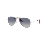 Ray - Ban Niños Ray - Ban RJ9506S JUNIOR AVIATOR 212/4L Gafas de sol Metal Plata Piloto Normal Matizado