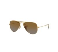 Ray - Ban Niños Ray - Ban RJ9506S JUNIOR AVIATOR 223/T5 Gafas de sol Metal Oro Marrón Piloto Polarizado Sombreado