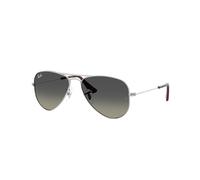 Ray - Ban Niños Ray - Ban RJ9506S JUNIOR AVIATOR 302/11 Gafas de sol Metal Plata Gris Piloto Normal Matizado